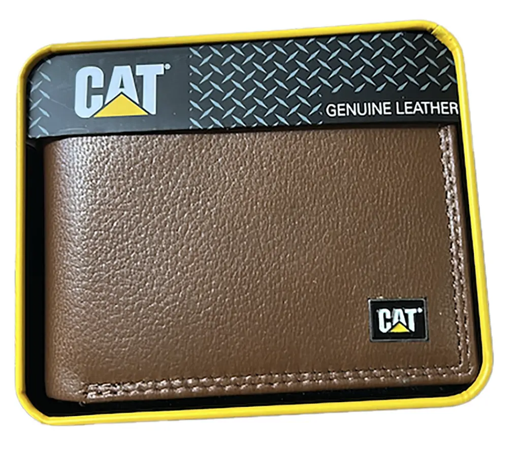 29CTW00015-230 CAT Men's Rfid Shield Wallet with Foldout Card Case (Tan).webp