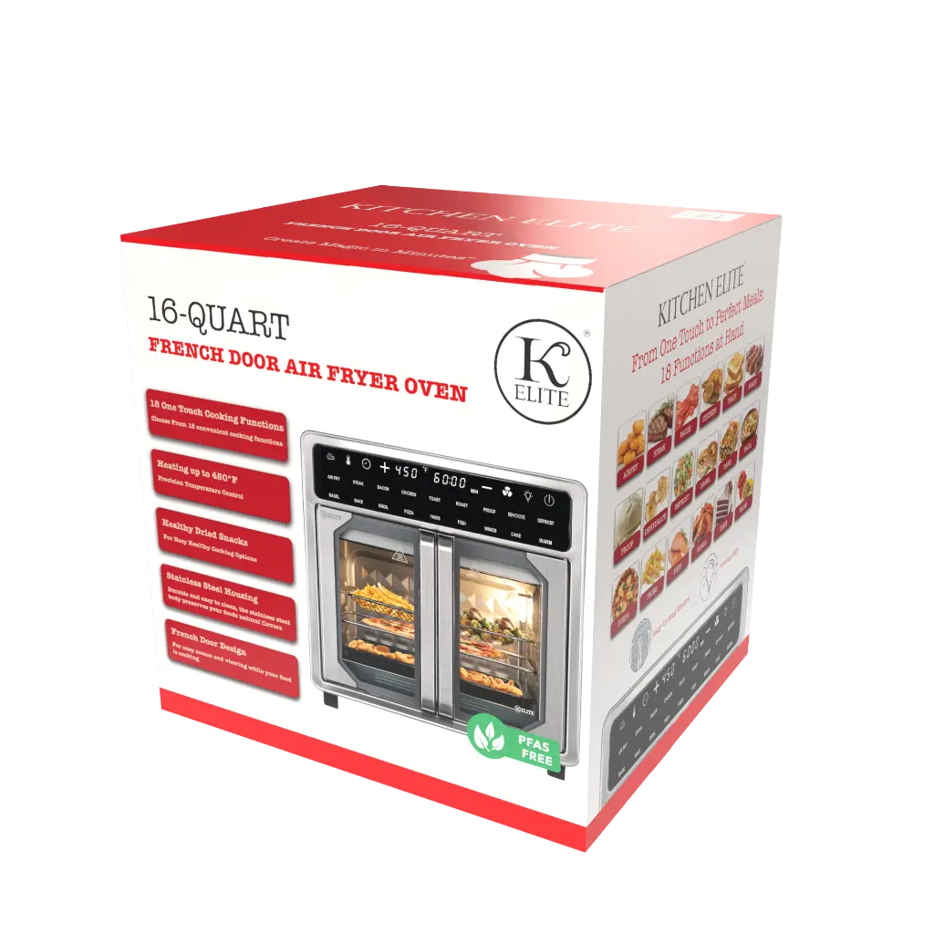 KE-AFO-110FDK2J - 16qt french door air fryer - gift box.webp