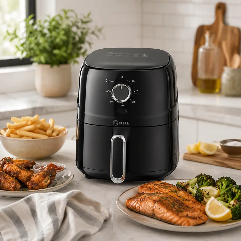 KE-AFM300BK2J - 3qt Air Fryer - lifestyle.webp