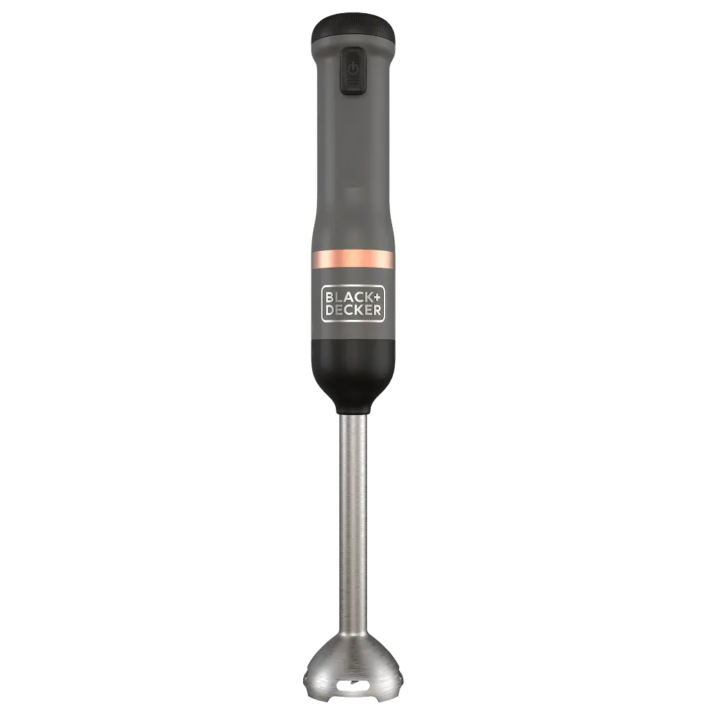 BCKM1011K01 - Black + Decker Kitchen Wand Cordless Immersion Blender Kit - Grey.webp