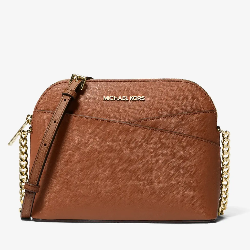 35F1GTVC6T - Jet Set Medium Dome Crossbody - Luggage.webp