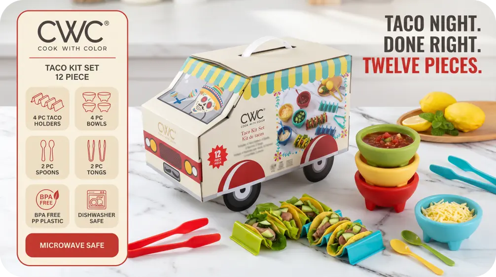 12TACOTRKK2J - Enchante - CWC 12 Piece Taco Truck Set B.webp