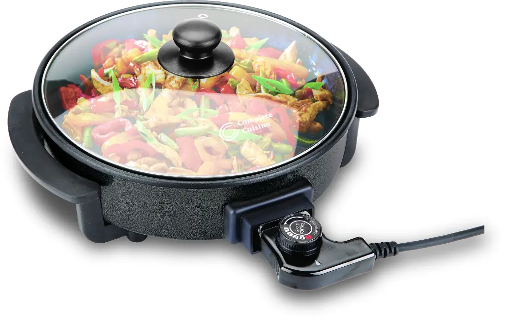 CC-RN-SK1200-HDL - 12 Inch Round Ceramic Electric Skillet with Glass Lid.webp