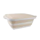 CWC 3-in-1 XL Collapsible Prep & Serving Tub w/ Lid, Cutting Board, Marinating & Food Prep, Cooler