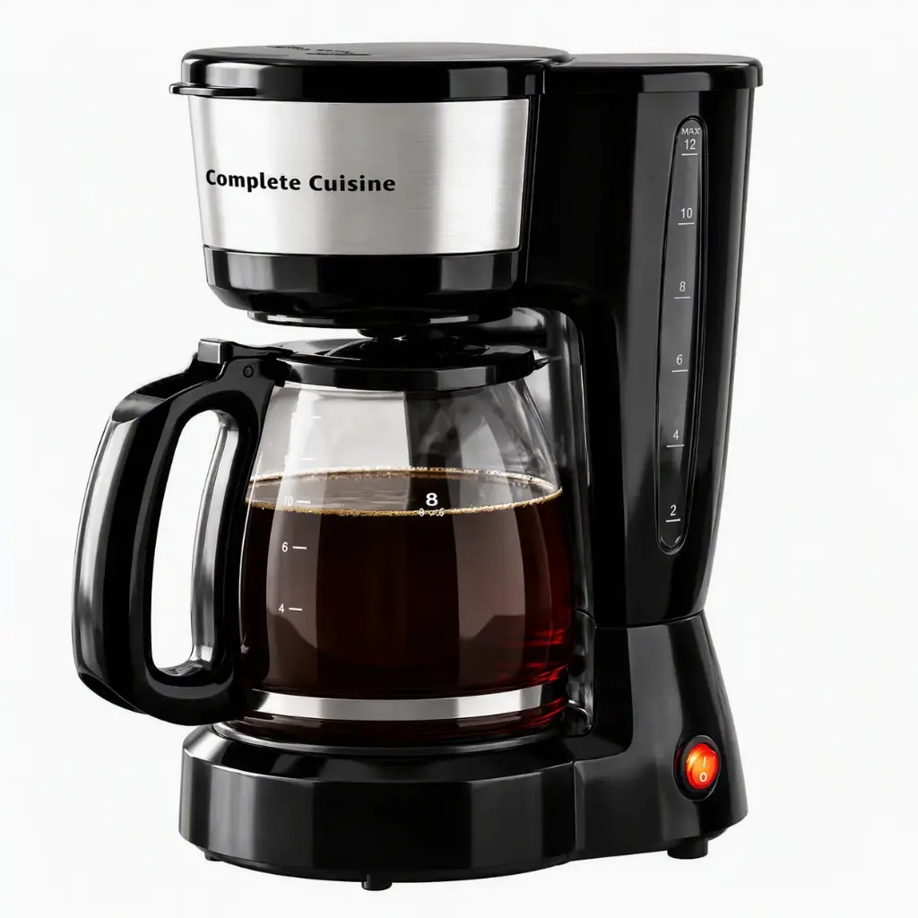 Complete Cuisine 12 Cup Stainless Steel Coffee Maker