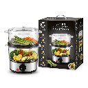Complete Cuisine® 2-Tier Stainless Steel Food Steamer