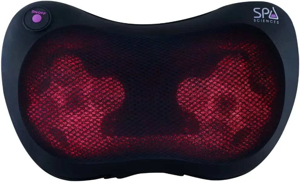 Spa Sciences TAO Shiatsu Massager for Back, Neck & Shoulder, Includes Car Power Adapter