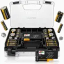 Farpoint Battery Caddy & Tester With Batteries