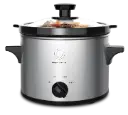 Complete Cuisine 1.5 Quart Slow Cooker - Stainless Steel