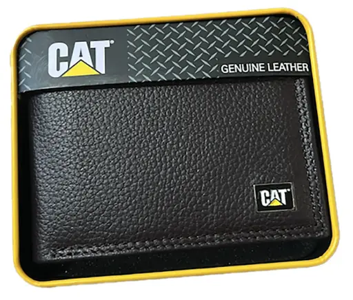 CAT Men’s Bifold Wallet with RFID Protection